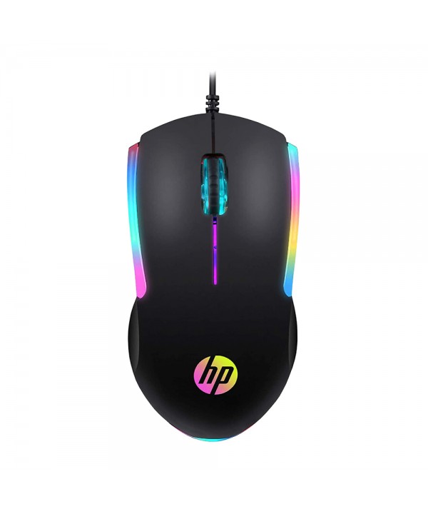 Mouse Gaming HP M160 con Iluminación RGB - Negro