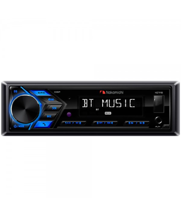 Reproductor de MP3 Automotriz Nakamichi NQ711B con Bluetooth/USB - Negro