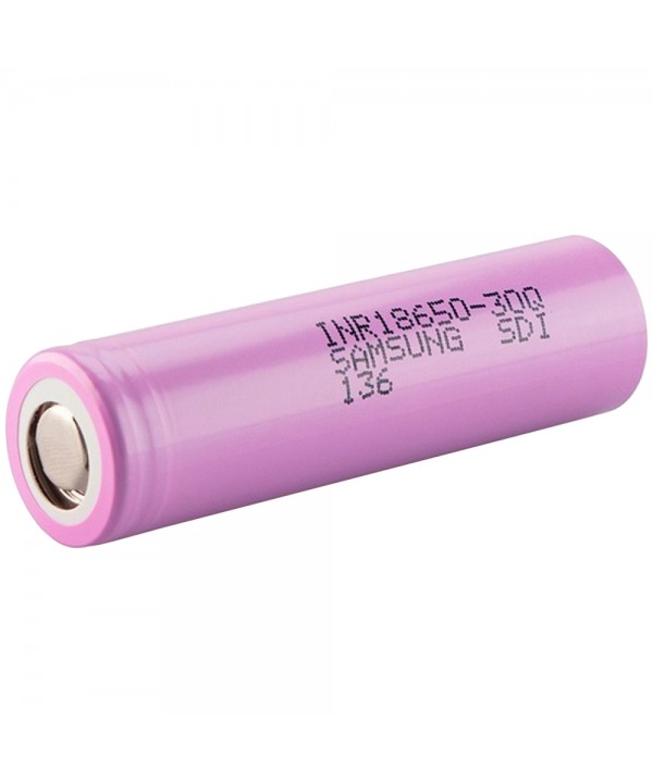 Batería para Vaper Samsung 30Q 18650 de 3000mAh 3.7V - Rosa