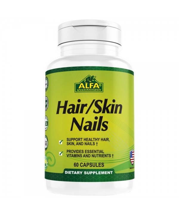 Suplemento Alfa Hair/Skin Nails - 60 Cápsulas (0009)
